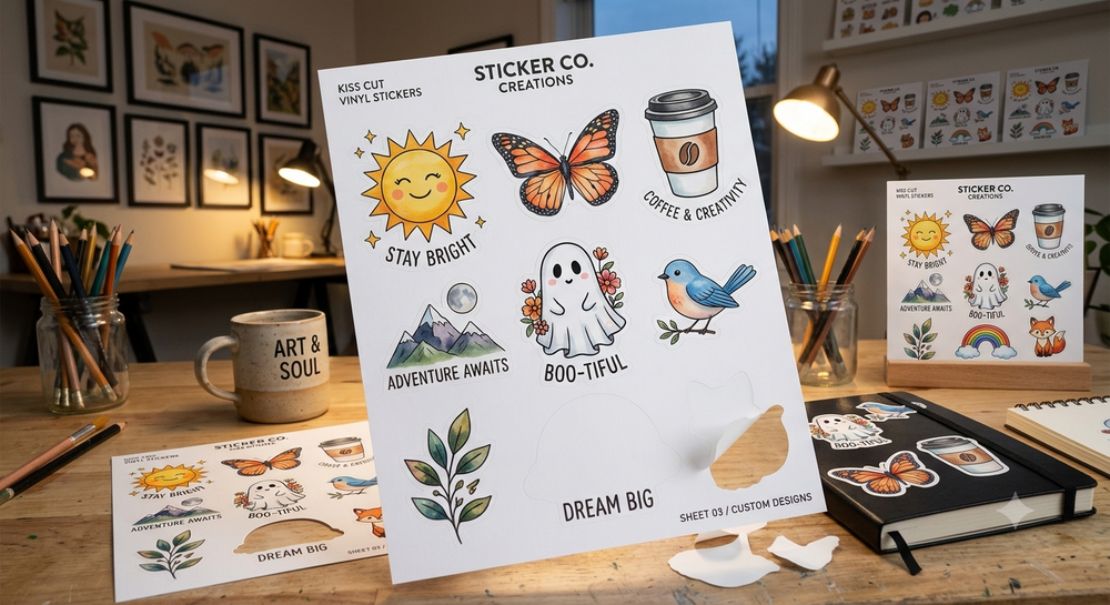 How to Choose the Best Sticker Finish for Your Design