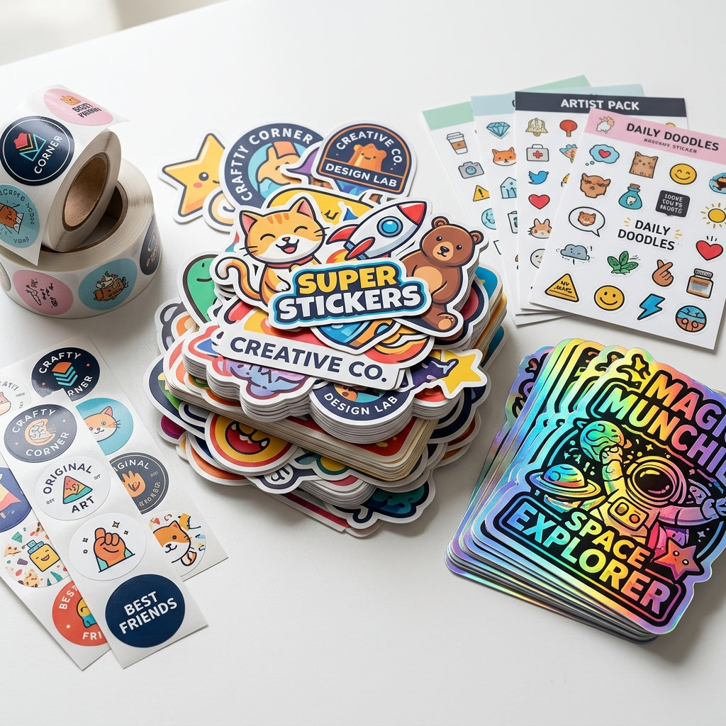Premium sticker collection